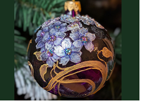 Эксклюзивные елочные шары от компании «Елочные шары Ирины Вайс»